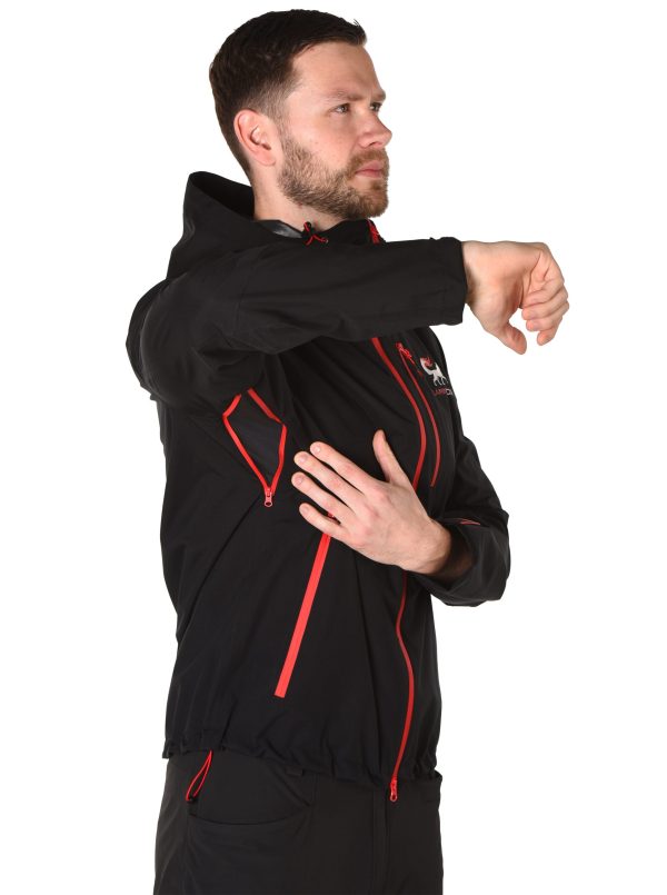 Větrání nepromokavé bundy